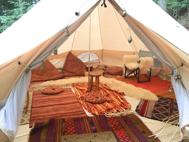 ノルディスクのテントでグランピングのような母子キャンプ えなの子育て母子キャンプ